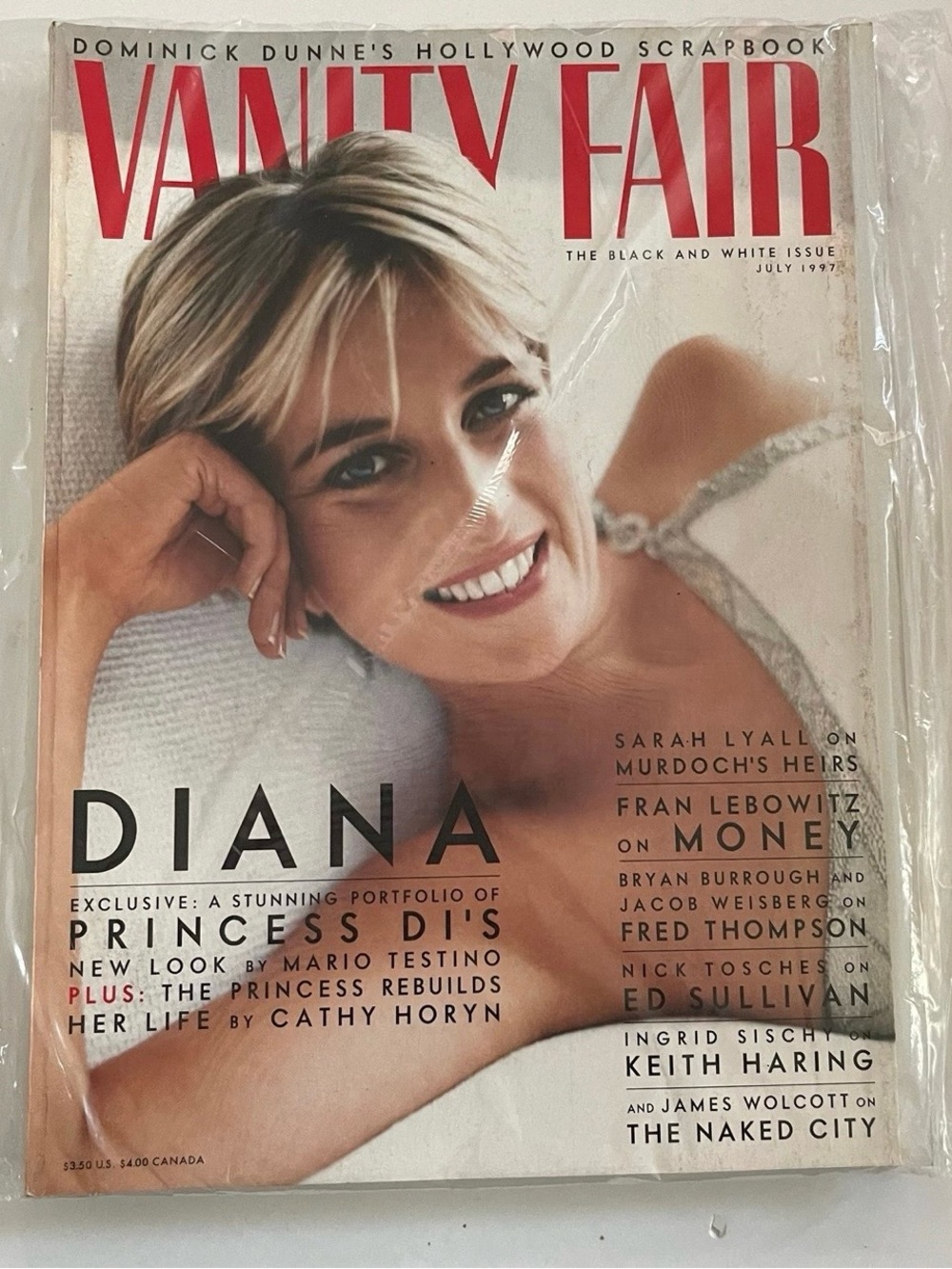 Vanity Fair Magazine July 1997 Princess Diana